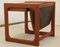 Danish Stenderup Side Table with Magazine Rack 7