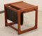 Danish Stenderup Side Table with Magazine Rack, Image 11