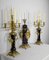 Gilt Bronze Fireplace Trim Pieces, Late 19th Century, Set of 3, Image 2