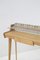 Mid-Century Italian Wooden and Glass Writing Desk, 1950s, Image 7