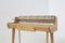 Mid-Century Italian Wooden and Glass Writing Desk, 1950s, Image 5
