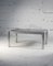 Coffee Table in Steel and Smoked Glass from Mobilier International, 1970, Image 1