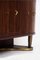 Mid-Century Sideboard aus Messing, Holz und Glas, Paolo Buffa, 1950er 13