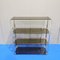 Vintage Amber Glass & Steel Display Bookcase by Gallotti & Radice, 1970s, Image 4