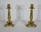 Restauration Era Bronze Candleholders, Early 19th Century, Set of 2, Image 1