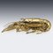19th Century Victorian Brass Lobster Shaped Inkstand, 1890s 4