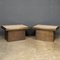 Bronze and Marble Side Tables from Belgo Chrom / Dewulf Selection, 1970s, Set of 2 5