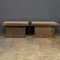 Bronze and Marble Side Tables from Belgo Chrom / Dewulf Selection, 1970s, Set of 2 2
