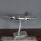 Bomber Flugzeugmodell aus poliertem Aluminium, 1950er 4