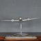 Bomber Flugzeugmodell aus poliertem Aluminium, 1950er 7