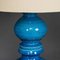 Italian Rimini Blue Ceramic Table Lamps, 1970s, Set of 2 12