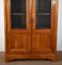 Louis Philippe Style Bookcase Cabinet in Cherry, Late 19th century 7