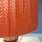 Lámpara de mesa bicolor de cristal de Gustaf Leek para Orrefors, años 60, Imagen 6