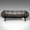 Victorian English Cast Iron Fire Grate, Image 1