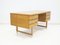 Writing Desk in Oak with Aluminum Details, 1960s 7