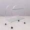 Vintage Transparent Serving Cart in Acrylic, 1970s 2