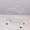 Vintage Transparent Serving Cart in Acrylic, 1970s 3