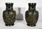 Spätes 19. Jh. Vasen aus Bronze, China, 2er Set 13