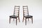 Lis Ladderback Chairs in Teak by Niels Koefoed for Koefoeds Hornslet, 1960s, Set of 2 1