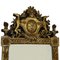 18th Century French Giltwood Crested Mirror with Dogs 3