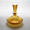 Art Deco Faceted Amber Glass Perfume Bottle, 1930s 8