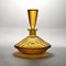 Art Deco Faceted Amber Glass Perfume Bottle, 1930s 1