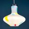 Opaline Murano Glass Pendant Lamp from Stilnovo, Italy, 1950s 12