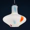 Opaline Murano Glass Pendant Lamp from Stilnovo, Italy, 1950s 9