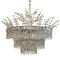 Large Crystal Chandelier in the Style of Baguès, Spain, 1960s, Image 1