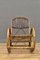 Vintage Bamboo Garden Rocking Chair, 1950s 7