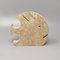 Large Travertine Fish Sculpture by Enzo Mari from Fratelli Mannelli, 1970s 1