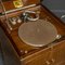 Vintage Mahagoni Windup Grammophon 7