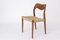 Vintage Danish #71 Chair by Niels Møller Chair, 1950s 1