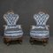 Victorian Liner Chairs, Set of 2 1