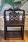 Chinese Wooden Chair with Carved Back and Armrests, 1850 3
