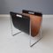 Dutch Leather Magazine Rack from Brabantia, 1970s, Image 2