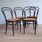 Sedie nr. 214R di Michael Thonet per Thonet, anni '70, set di 4, Immagine 2