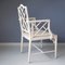 Vintage Chippendale Armchair in Faux Bamboo, 1980s 3