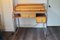 Belgian Bauhaus Style Wooden Tambour Desk from Torck, 1955 8