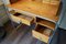 Belgian Bauhaus Style Wooden Tambour Desk from Torck, 1955 3