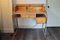 Belgian Bauhaus Style Wooden Tambour Desk from Torck, 1955 1