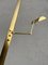 Brass Floor Lamp with Reading Arm, 1980s 4