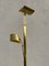 Brass Floor Lamp with Reading Arm, 1980s, Image 3