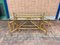 Bamboo Table with Crystal Glass Top, 1970s 7