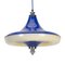 Space Age 05652/01 Pendant Lamp in Blue from Massive 5