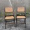 Cane Folding Chairs, 1970s, Set of 2 1