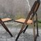 Cane Folding Chairs, 1970s, Set of 2, Image 4