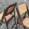 Chaises Pliantes en Jonc, 1970s, Set de 2 6