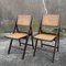 Cane Folding Chairs, 1970s, Set of 2 9