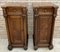 Antique Louis XVI Nightstands with Red Marble Top, 1890s, Set of 2, Image 12